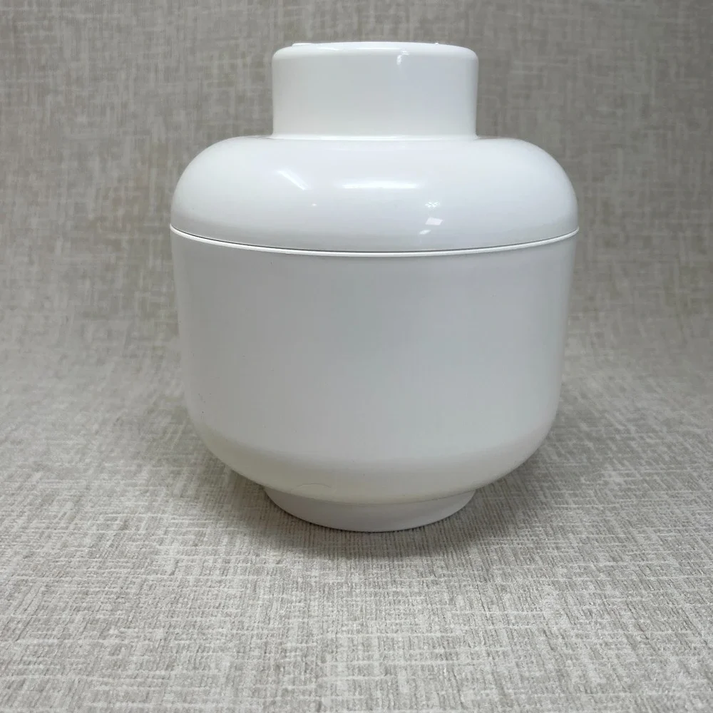 Large LEGO Skeleton Head White Plastic Brick Storage Container 11